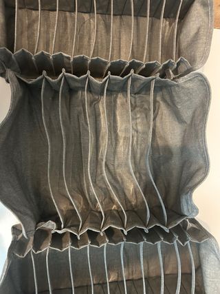 Pack 3 organizadores de tela semirrígido plegable