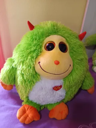 Pack 2 Peluches Marcianos Verdes