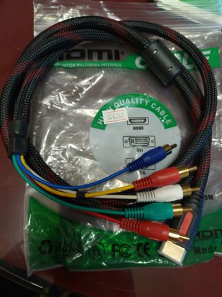 cable hdmi a componentes rca