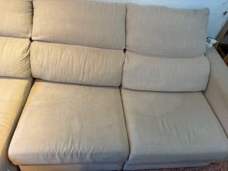 Sofá Cama Chaise Longue Ikea Beige