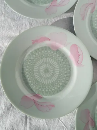 Hermès Les Pivoines Piatti 5 Hermes Antiquariato