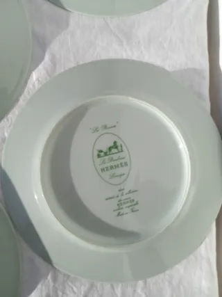 Hermès Les Pivoines Piatti 5 Hermes Antiquariato