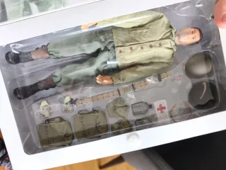 Figura Acción WW2 Médico U.S. Army 1/6