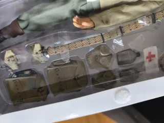 Figura Acción WW2 Médico U.S. Army 1/6