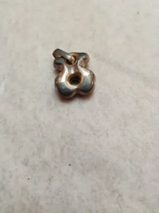 Colgante oso plata Tous.
