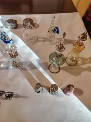 Vetrinetta Espositore con 20 Oggetti Piccoli