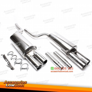 Sistema de escape TA Technix de acero inoxidable