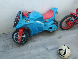 Bicicleta Spiderman 16" para niño