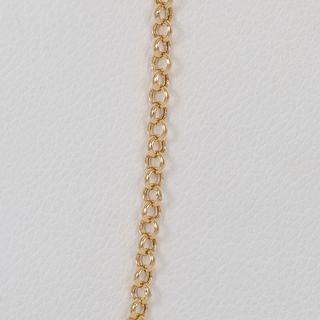 Cadena rolo oro 18k 750 60cm