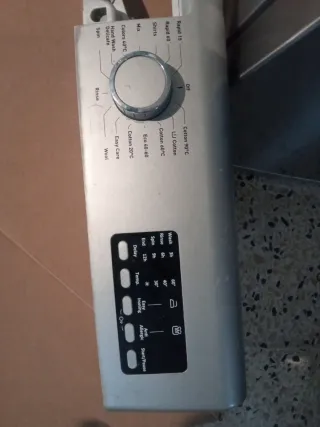 Panel de control lavadora