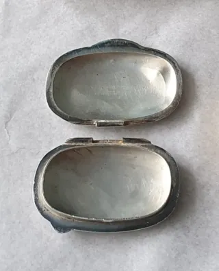 Scatolina in argento 800