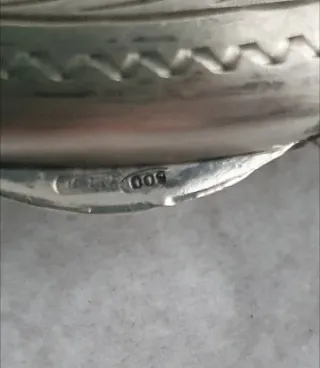 Scatolina in argento 800