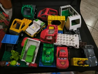 Caja Grande de piezas de construcción tipo legos