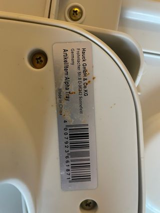 Bandeja Hauck para trona