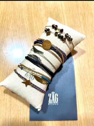 Pulsera ZAG Acero Quirúrgico Dorada