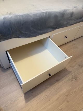 HEMNES Diván con 3 cajones