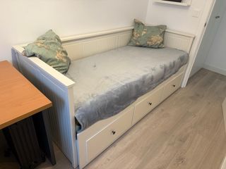 HEMNES Diván con 3 cajones