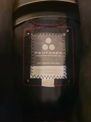 Peuterey Giubbotto Blu Taglia 58