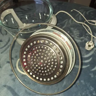 Horno de cristal con asa