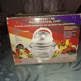 Horno de cristal con asa