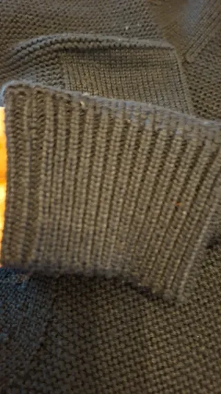 Jeorde's Maglione Uomo Lana Merino Blu scuro