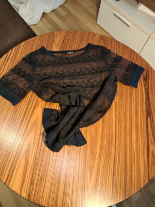 Blusa encaje transparente de Atmosphere