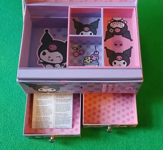 Joyero Kuromi Morado y Rosa