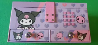 Joyero Kuromi Morado y Rosa