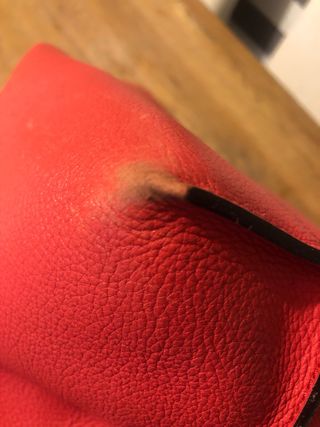 Bolso bandolera Loewe rojo