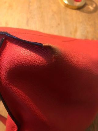 Bolso bandolera Loewe rojo