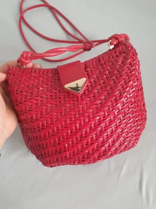 Bolso Zara rojo