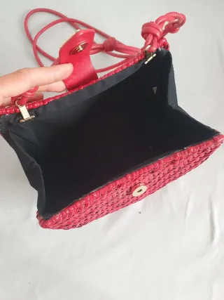 Bolso Zara rojo