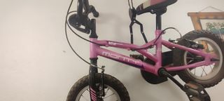 Bicicleta Infantil Monty 102 Rosa