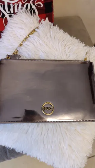 Borsa Pinko Oro/Argento