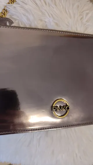 Borsa Pinko Oro/Argento