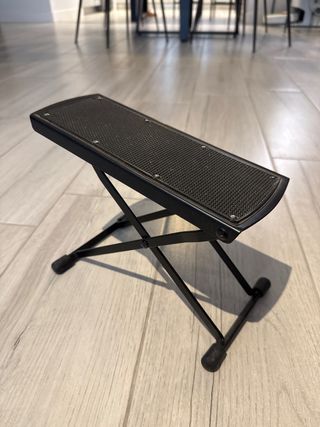 Banqueta Guitarrista Plegable Negra