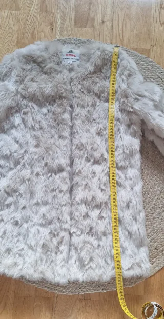 Abrigo pelo Lefties mujer