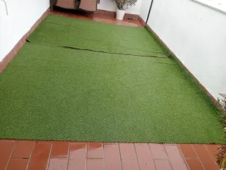 Césped artificial para terraza