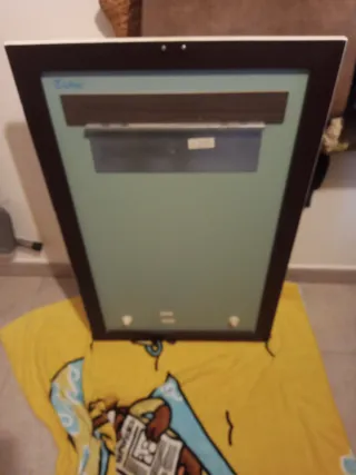 Espejo de baño blanco