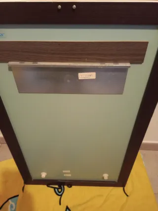 Espejo de baño blanco