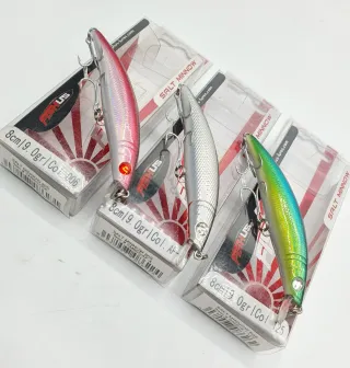 Señuelos Fishus, Minnows spinning, Señuelos Pesca