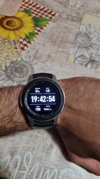 Samsung Galaxy Watch Nero/Argento