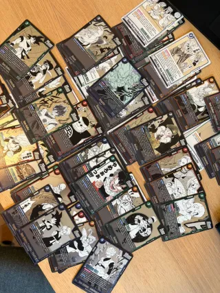 Lote 70 Cartas Foil Dragon Ball Super Manga