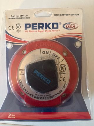 Desconectador Batería Perko 9601DP 250A