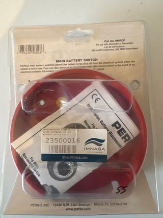 Desconectador Batería Perko 9601DP 250A