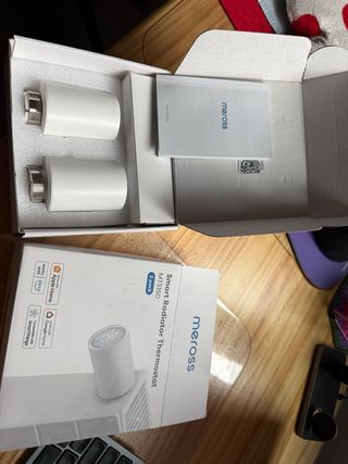 2x Meross Termostato Radiador Inteligente MTS150