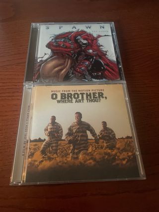 Lote 6 CDs: The Matrix,Braveheart,gladiador, etc