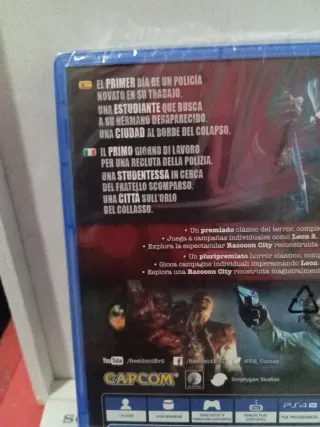 Juego PS4 Resident Evil 2