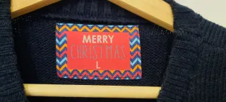 Jersey Navidad Árbol Talla L