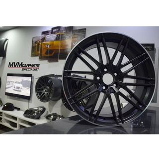 Juego de 4 Llantas 19 New E63s Black MB50